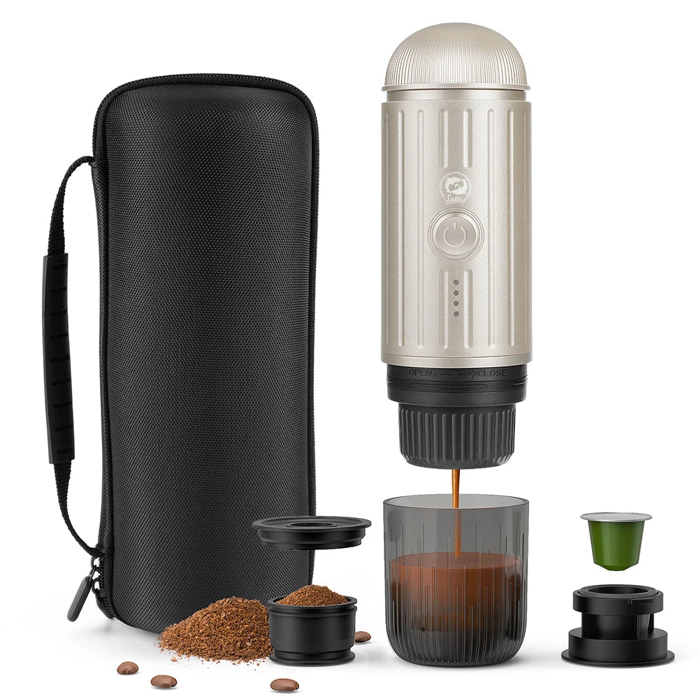 iCafilas 2in1 Espresso Machine – Portable Coffee Maker for Adventures - Image 11
