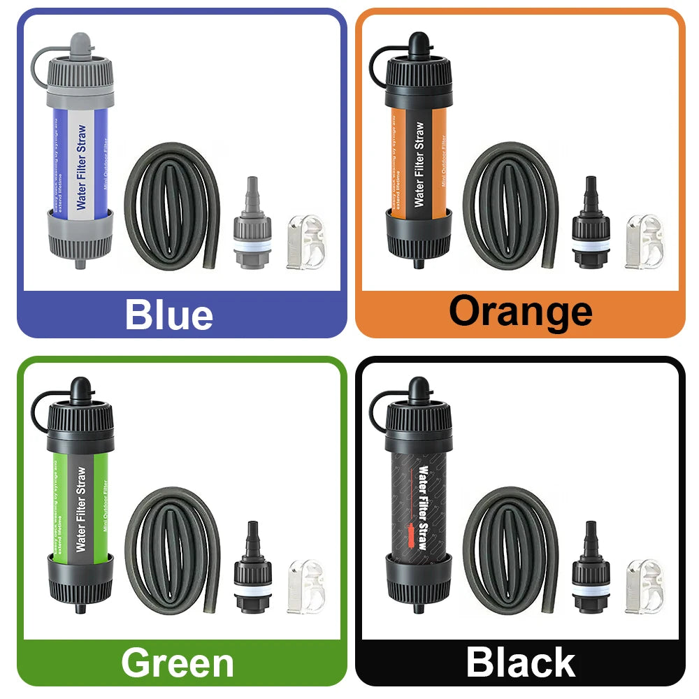 Outdoor Water Filter Straw – Essential Survival Gear for Adventurers - Image 5