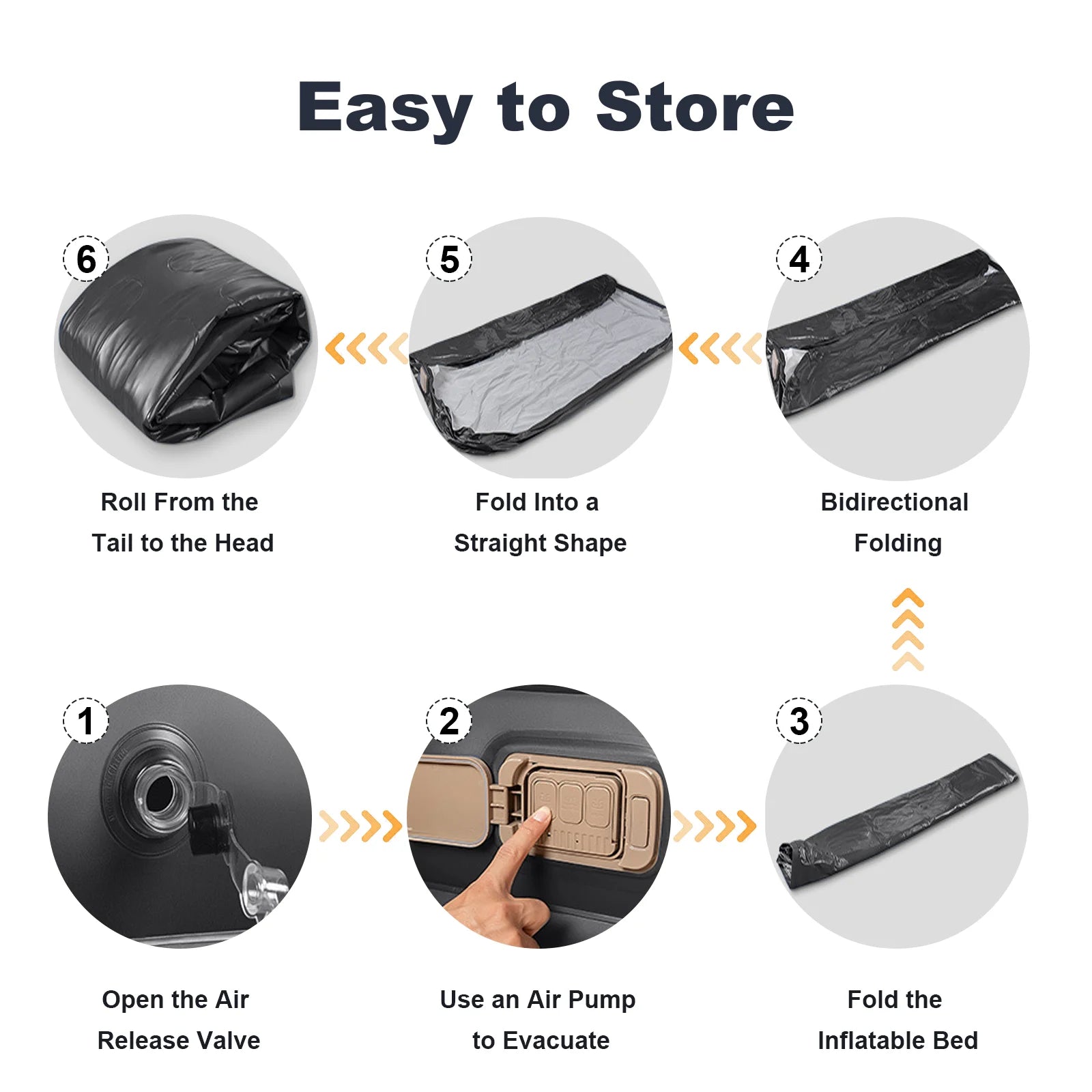 Comfortable 1-2 Person PVC Automatic Inflatable Mattress - Image 6