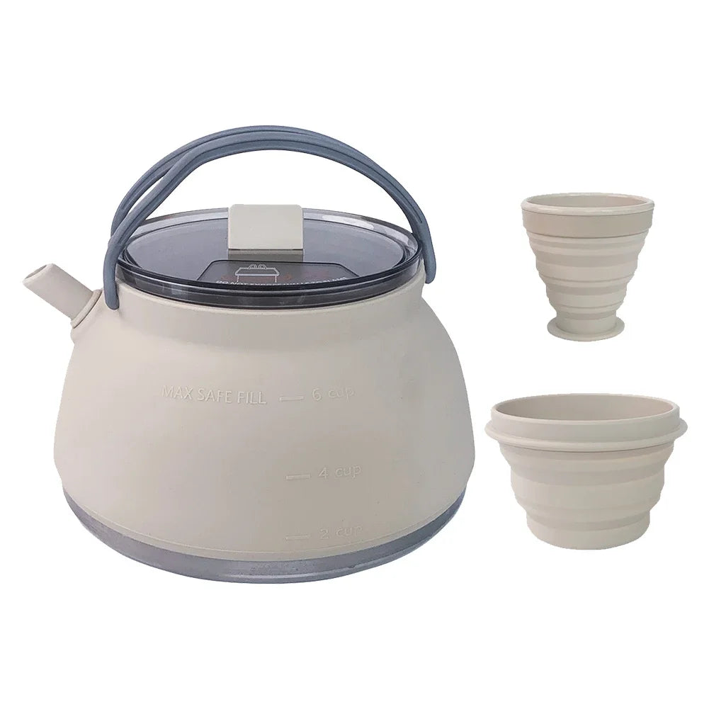 Portable Foldable Silicone Kettle for Outdoor Adventures - Image 7