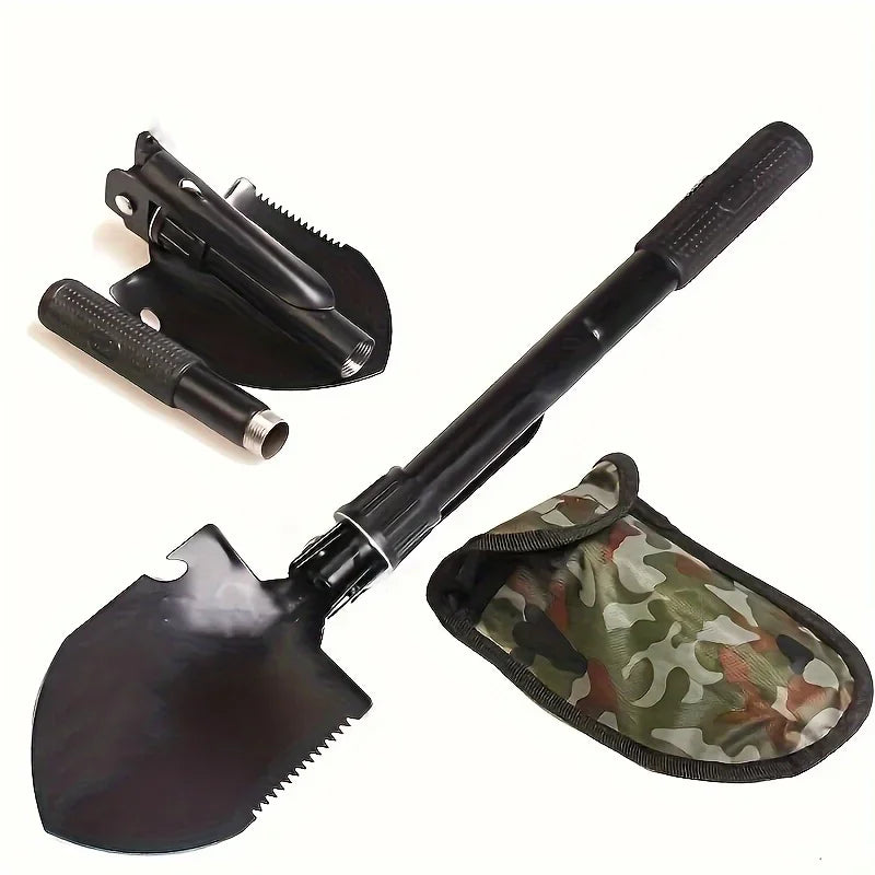 4-in-1 Multifunctional Folding Shovel – Essential Outdoor Survival Tool - Image 7
