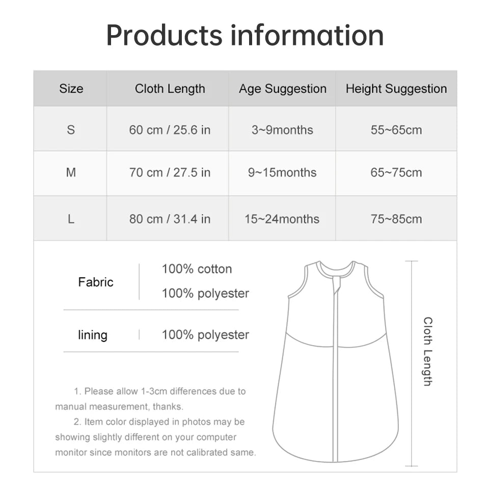 Cozy and Comfortable Baby Sleepsack for Autumn - Image 6