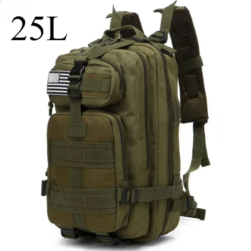 50L Travel Backpack for Men – Waterproof Hiking & Camping Bag - Image 15