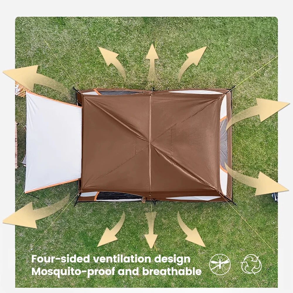 2025 Upgraded 4 Season Camping Tent – Ideal for 3-12 Person Family Adventures - Image 5