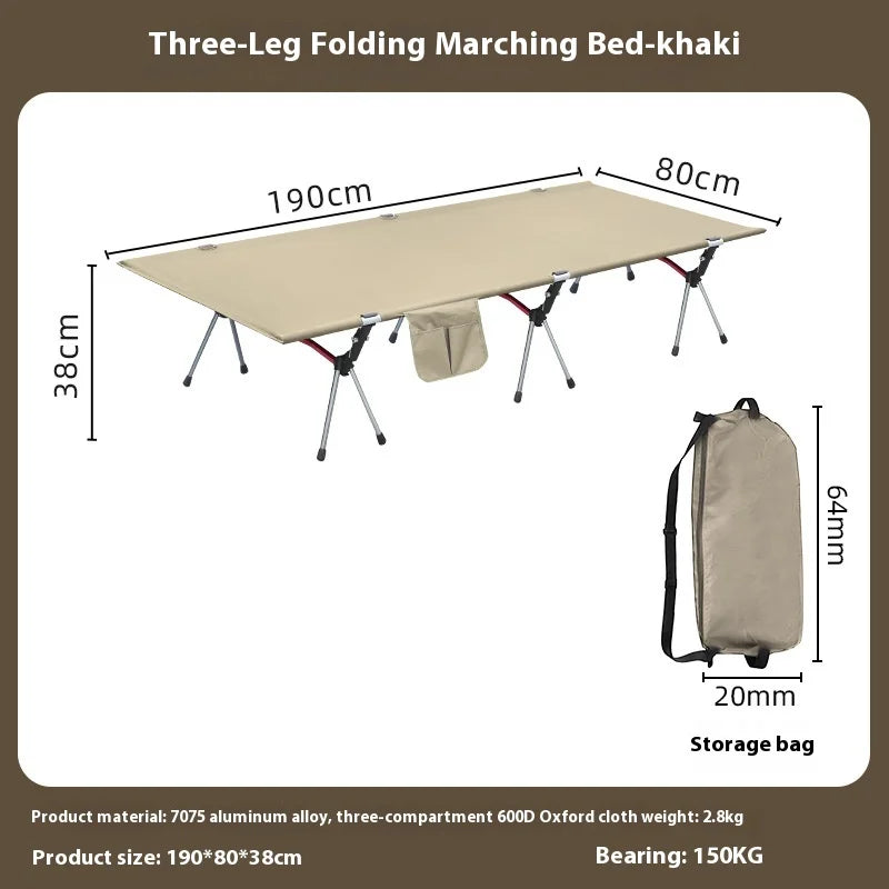 Lohascamping 90cm Widen Ultralight Folding Camping Cot – Portable and Versatile - Image 12