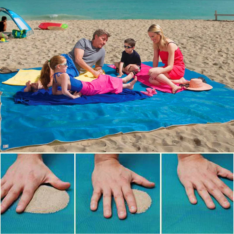 Lohascamping Large Sand-Free Beach Mat – Perfect for Outdoor Adventures - Image 4