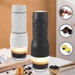 3 In1 Portable Coffee Machine: Espresso, Hot & Cold Brew Anywhere!