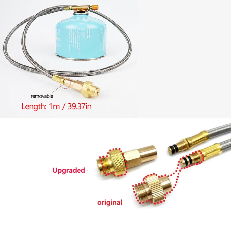 Outdoor Camping Stove Butane Gas Adapter – Essential Cooking Accessory - Image 5