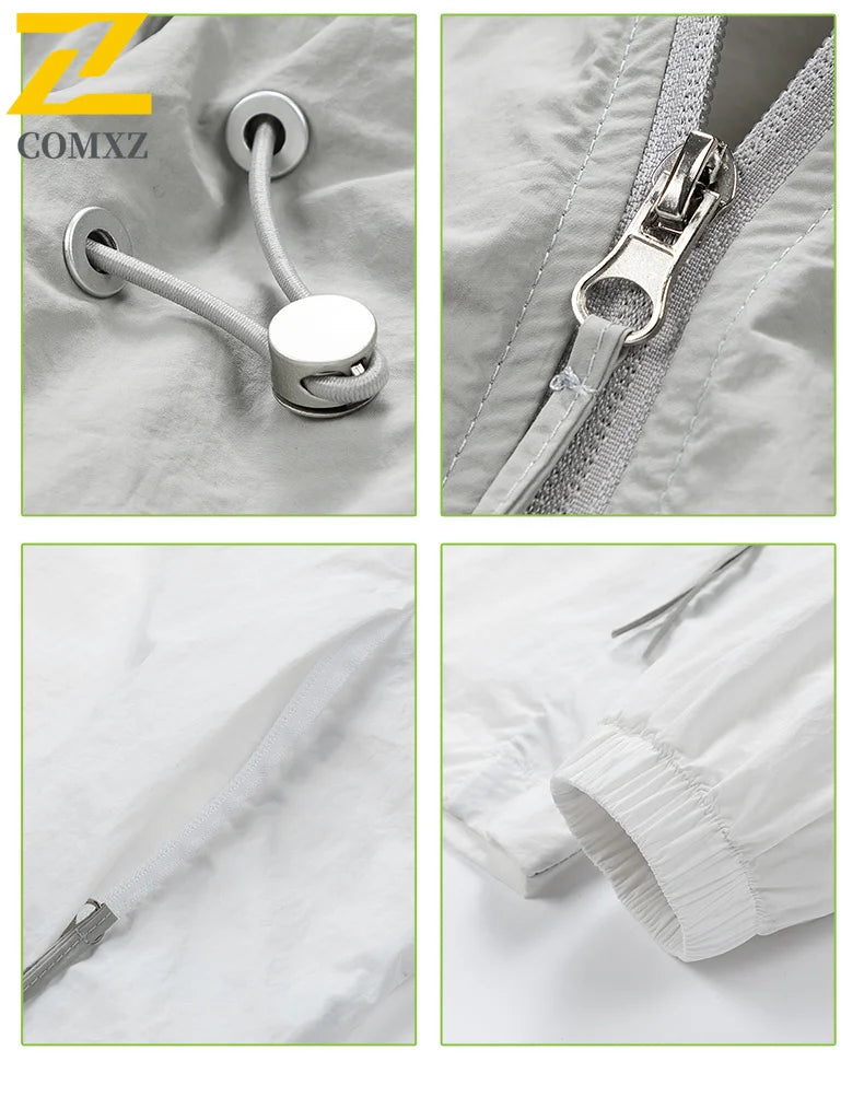 Men’s Thin Summer Waterproof Jacket – Perfect for Outdoor Adventures - Image 4