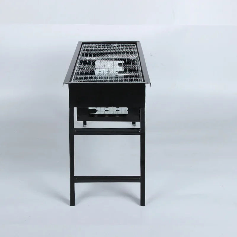 Portable 60cm Foldable Barbecue Grill for Outdoor Gatherings - Image 2