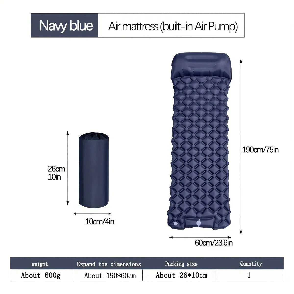 Outdoor Camping Inflatable Mattress – Ultimate Comfort for Adventurers - Image 8