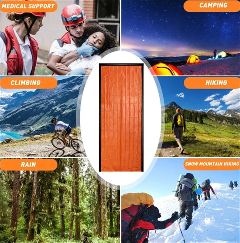 2 Person Emergency Shelter Bivy Survival Tent Kit – Essential Outdoor Gear - Image 5