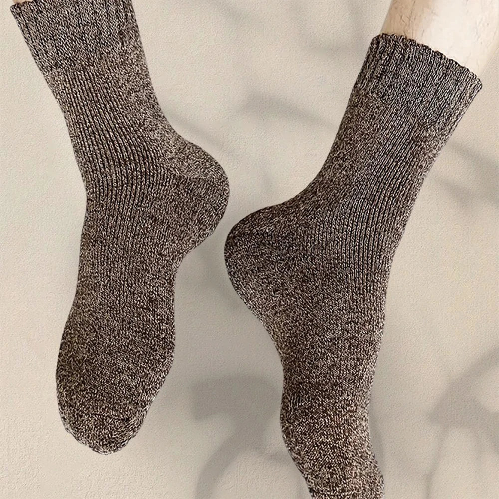 Cozy Comfort: Thick Woolen Socks for Men – Perfect for Autumn & Winter - Image 5