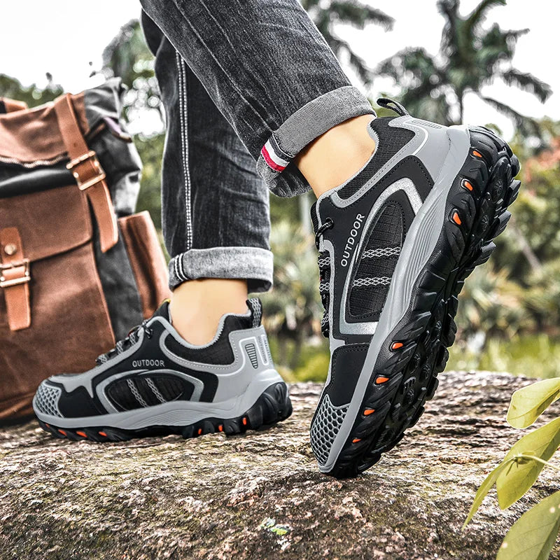 Men's Breathable Hiking Shoes – Outdoor Trail Trainers & Tactical Boots - Image 3