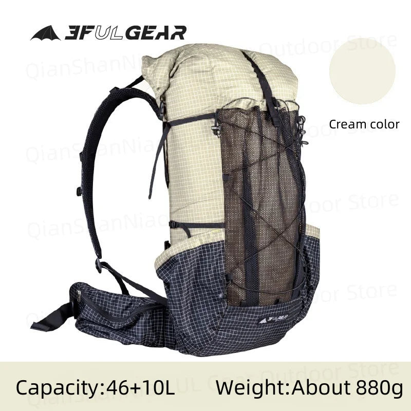 3F UL GEAR QiDian Pro Backpack – UltraLight Waterproof Camping Pack - Image 11