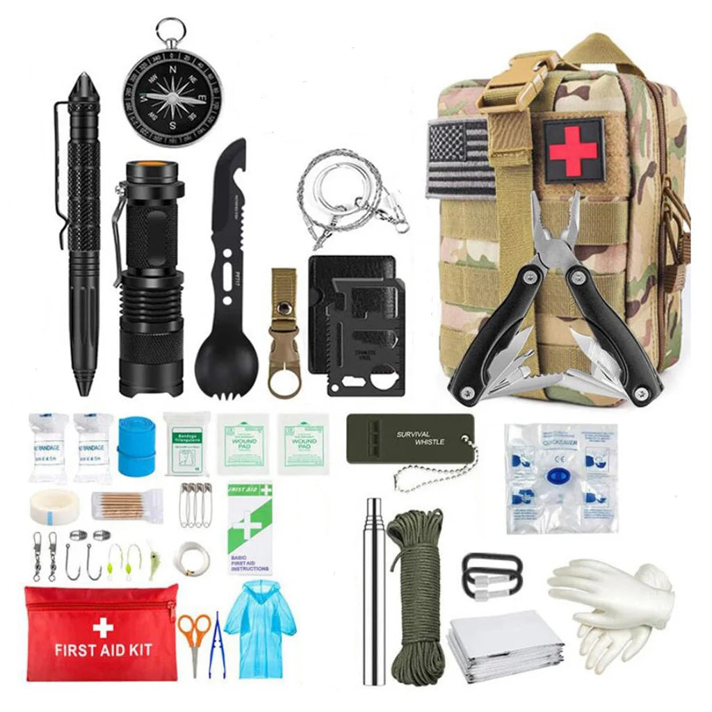 Comprehensive Survival First Aid Kit for Outdoor Adventures - Image 7