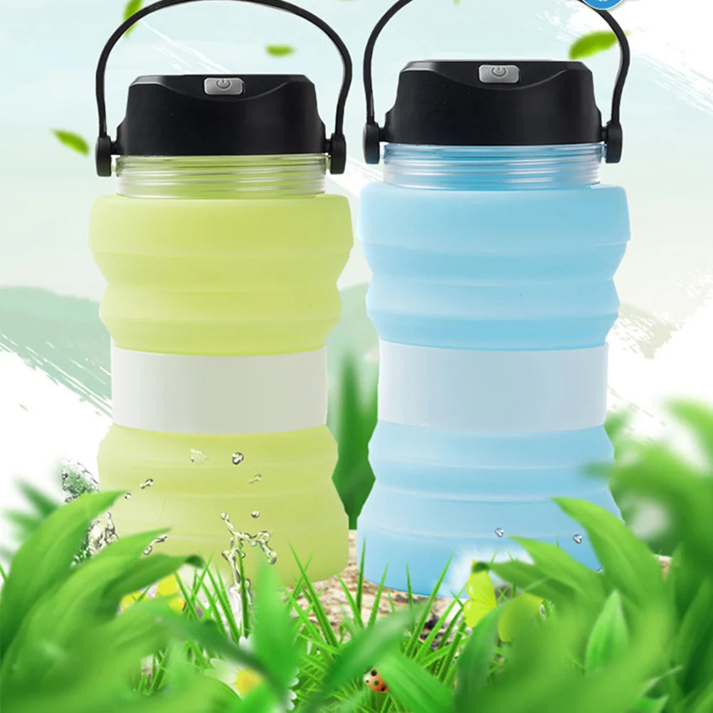 Portable Solar Charging Kettle & Collapsible Water Bottle Set – Outdoor Essentials - Image 4