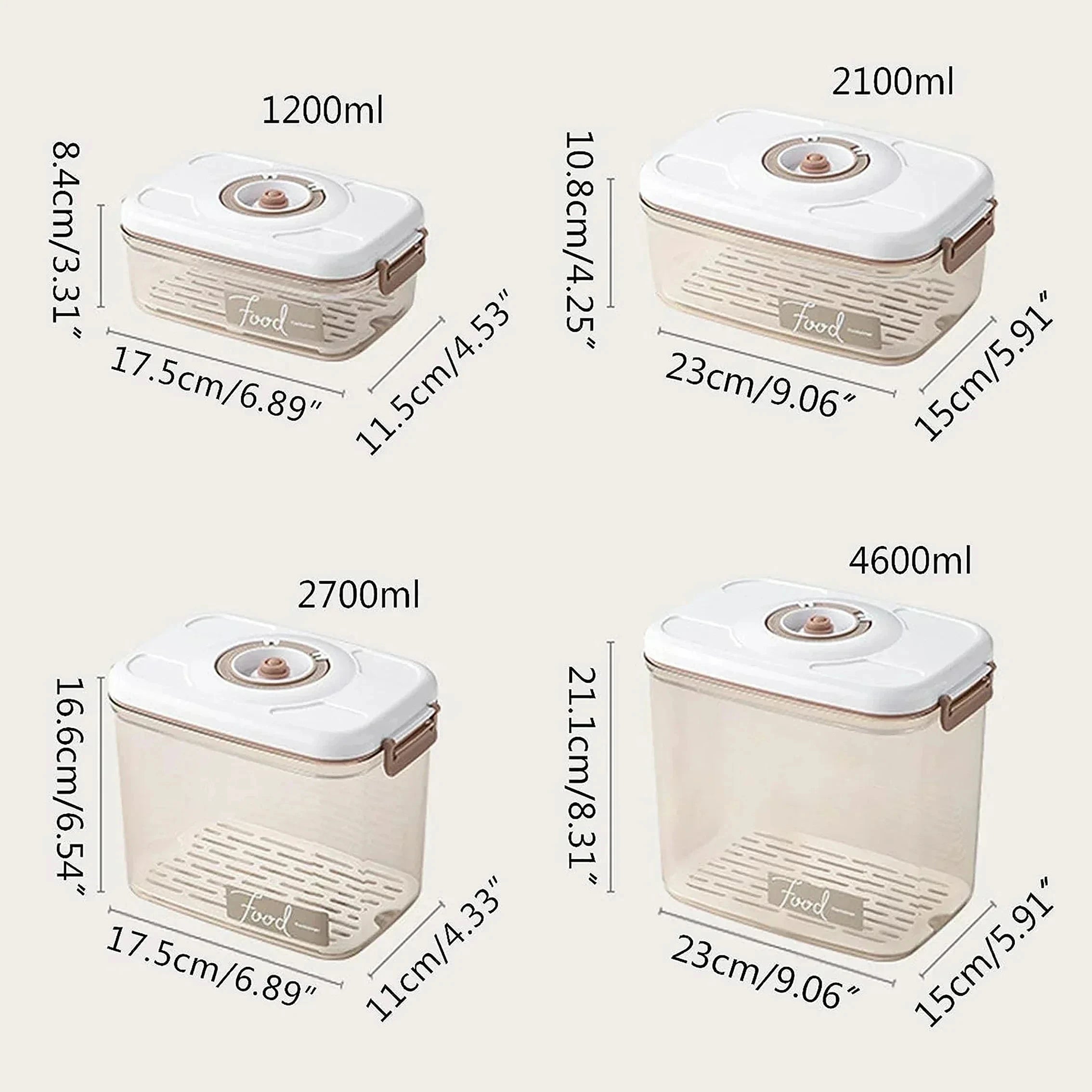 Food Vacuum Storage Box – Preserve Freshness with Large Capacity Containers - Image 6