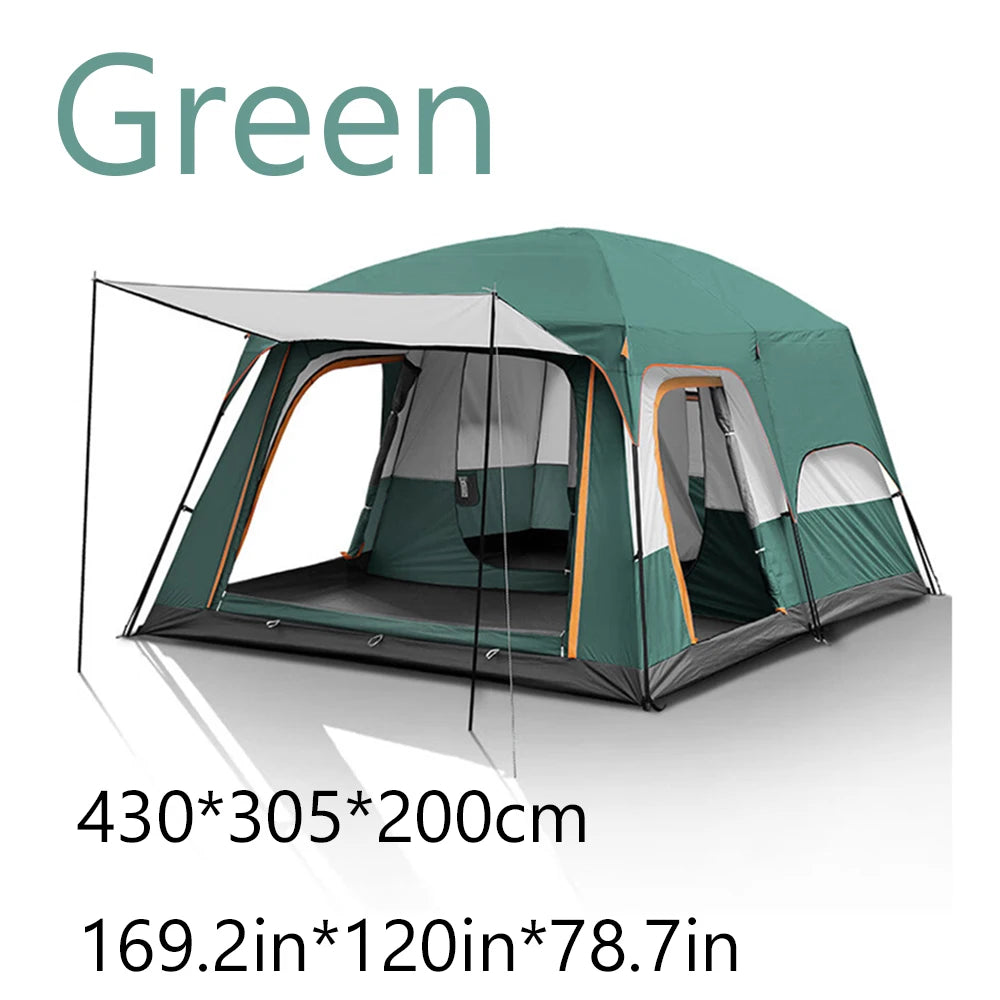 2025 Upgraded 4 Season Camping Tent – Ideal for 3-12 Person Family Adventures - Image 8