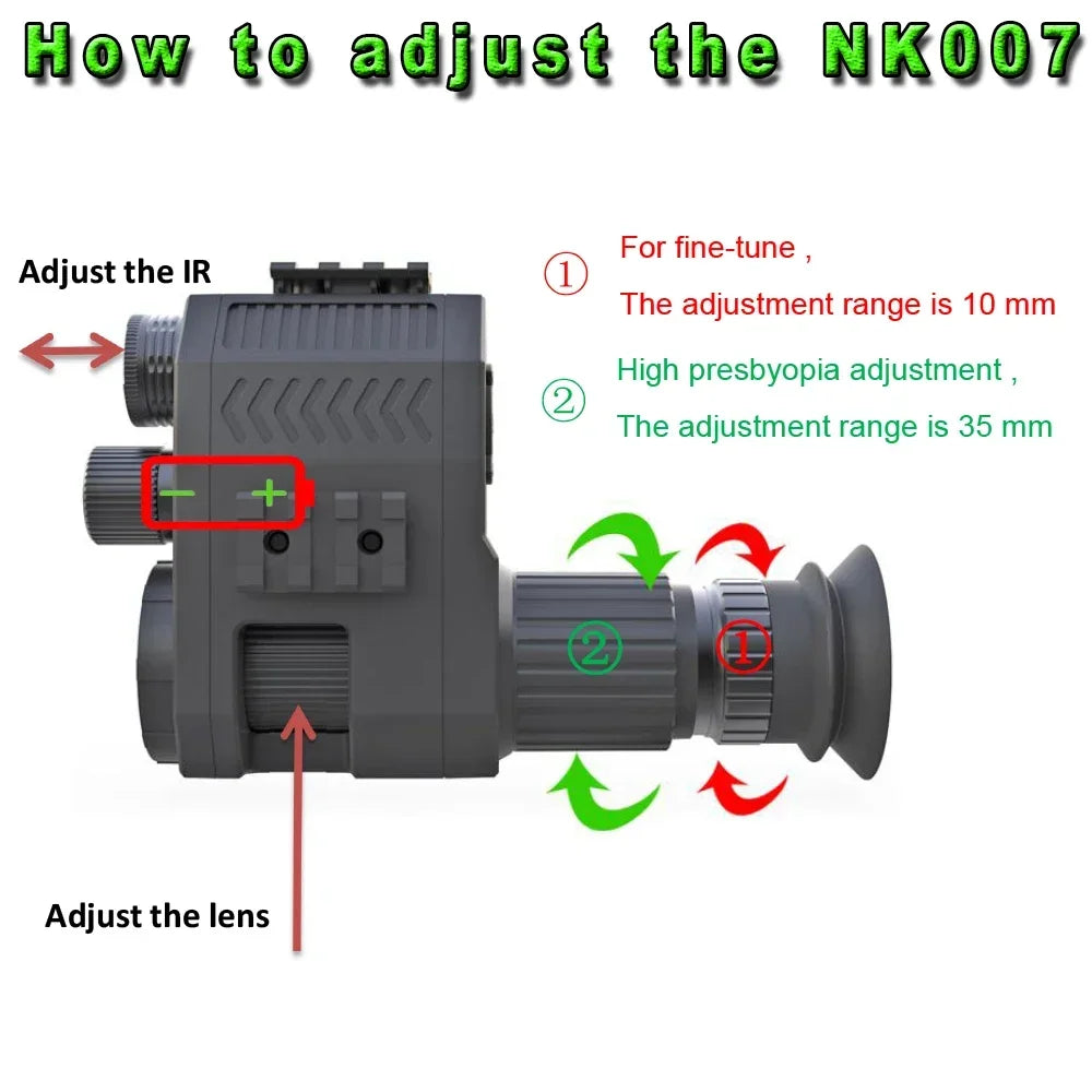 Megaorei NK007plus – Advanced Night Vision for Outdoor Enthusiasts - Image 6
