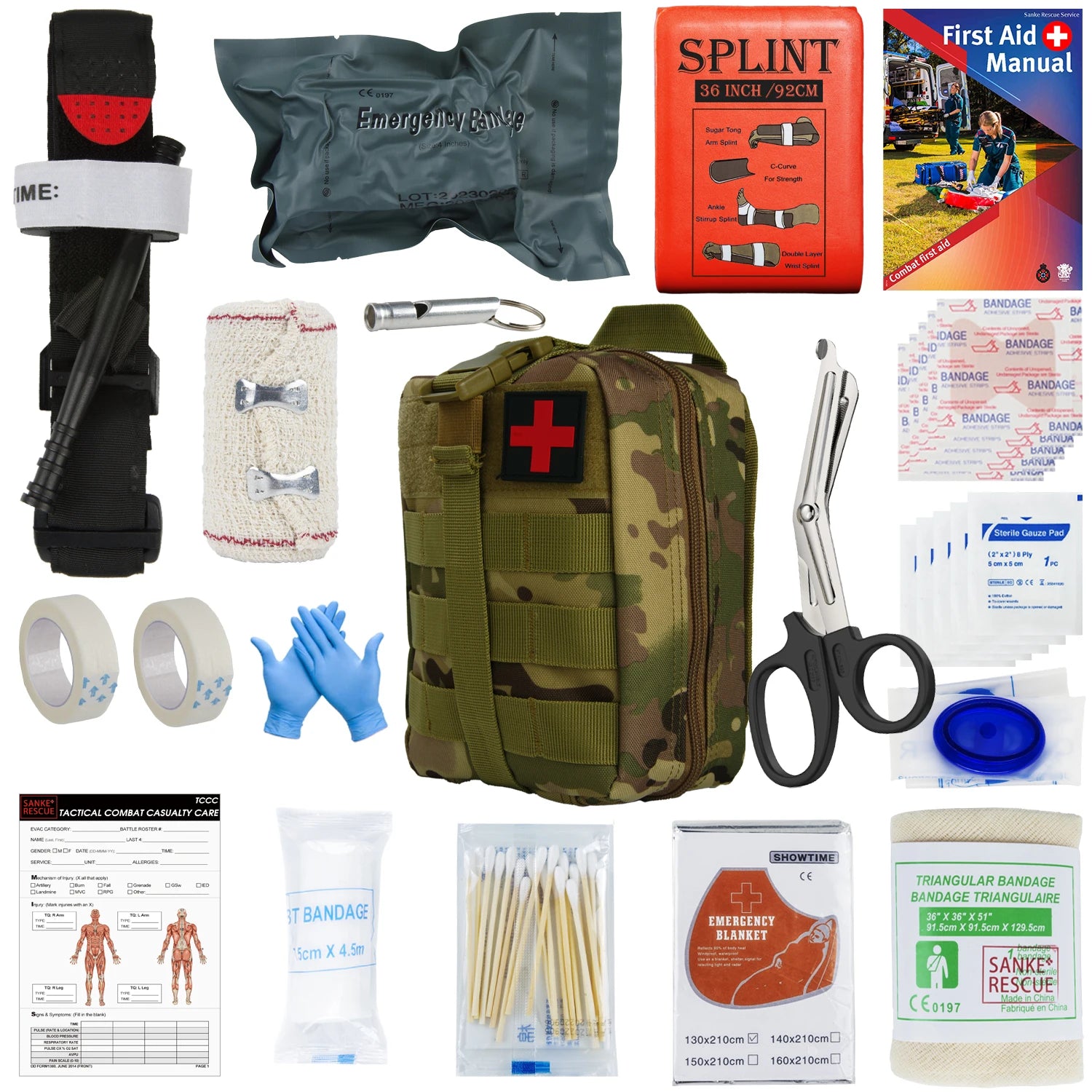 First Aid Kit Outdoor Survival Gear – Essential for Emergency Preparedness