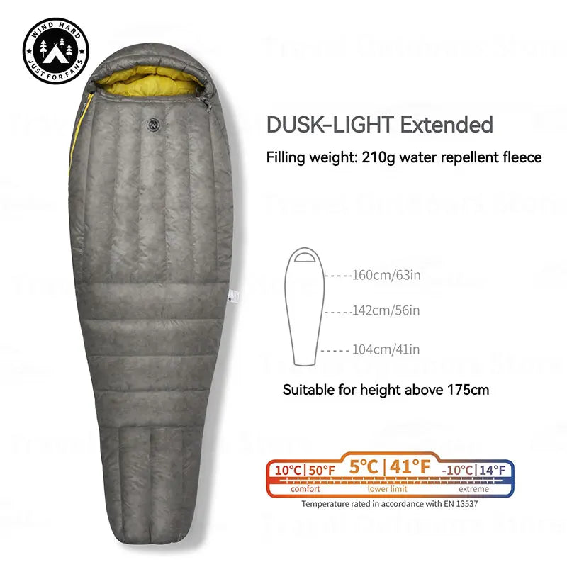 AEGISMAX Dusk Ultralight Down Sleeping Bag – Perfect for Outdoor Adventures - Image 10