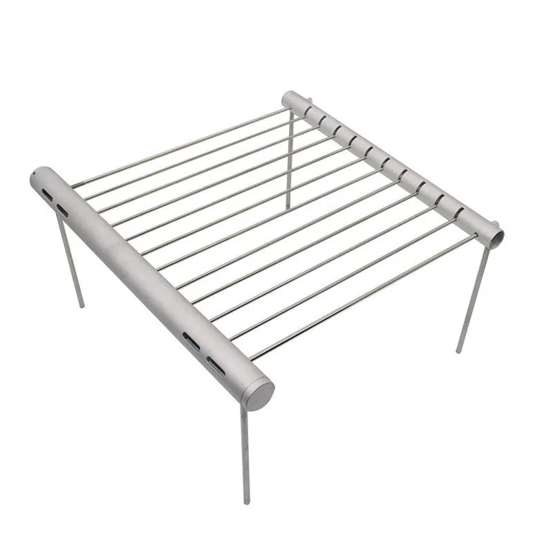 Portable Barbecue Grill – Stainless Steel Foldable Mini BBQ for Outdoor Cooking - Image 2