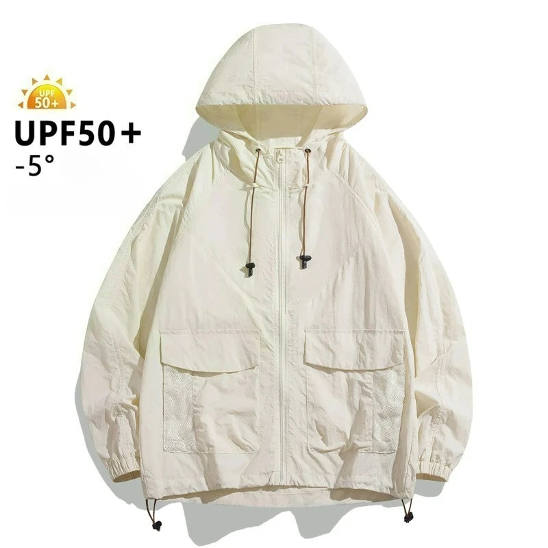 Men’s Thin Summer Waterproof Jacket – Perfect for Outdoor Adventures - Image 11