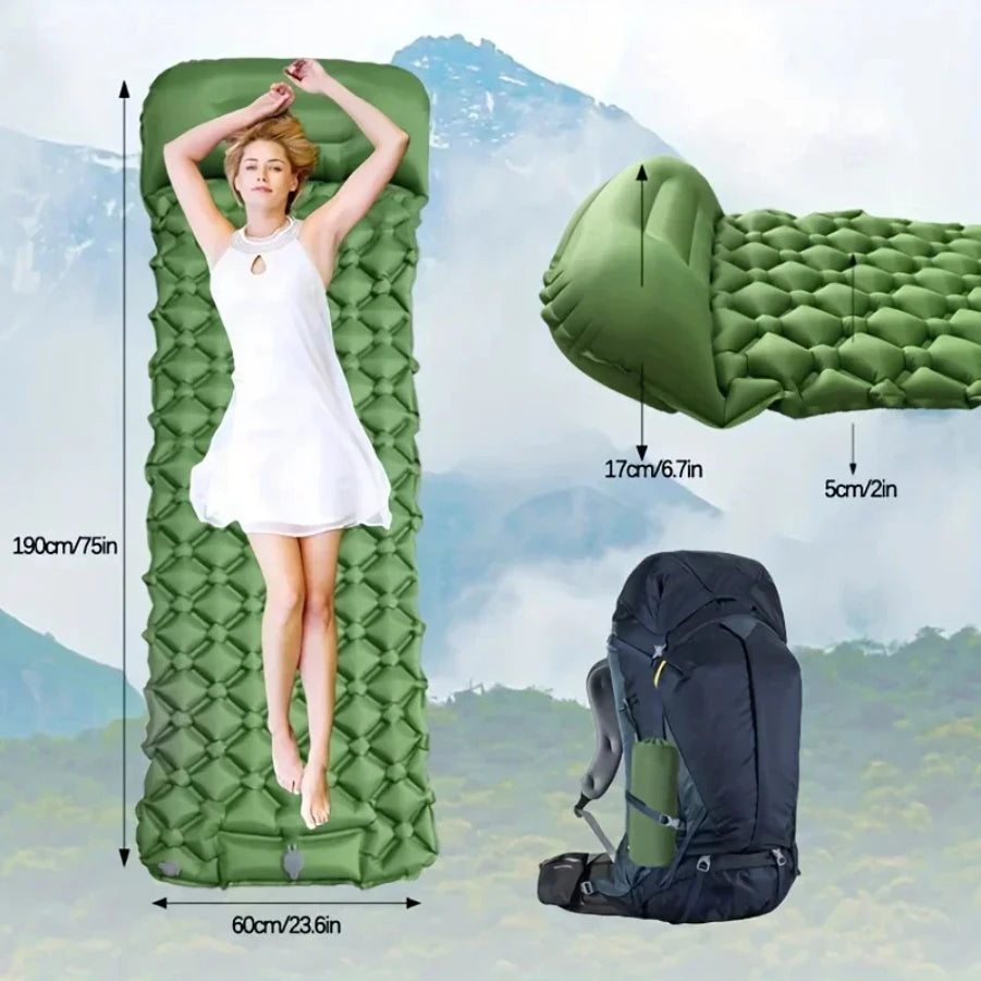 Outdoor Camping Inflatable Mattress – Ultimate Comfort for Adventurers - Image 3