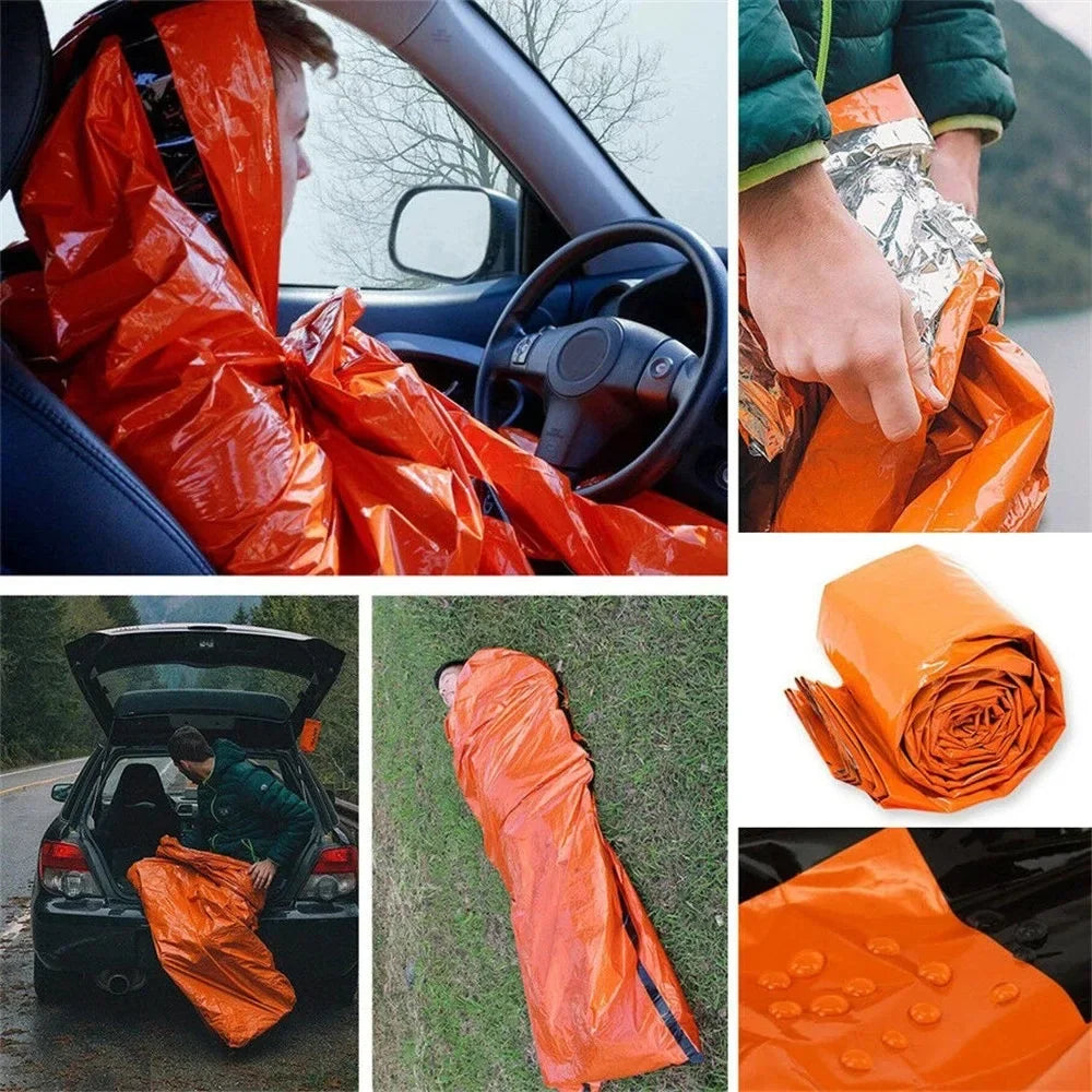 Emergency Sleeping Bag – Compact and Reliable Survival Gear - Image 4