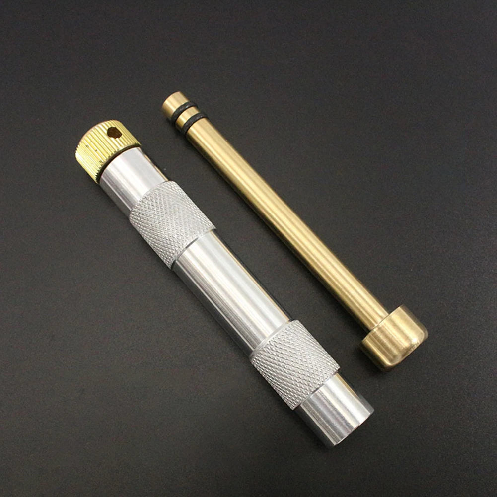 Brass Fire Starter Tube – Durable Camping Ignition Piston Survival Tool - Image 4
