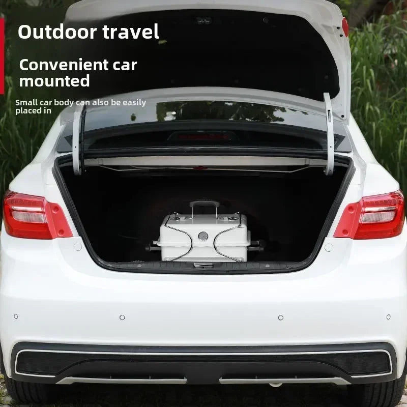 Charcoal Grill – Portable Outdoor BBQ for Camping and Picnics - Image 6