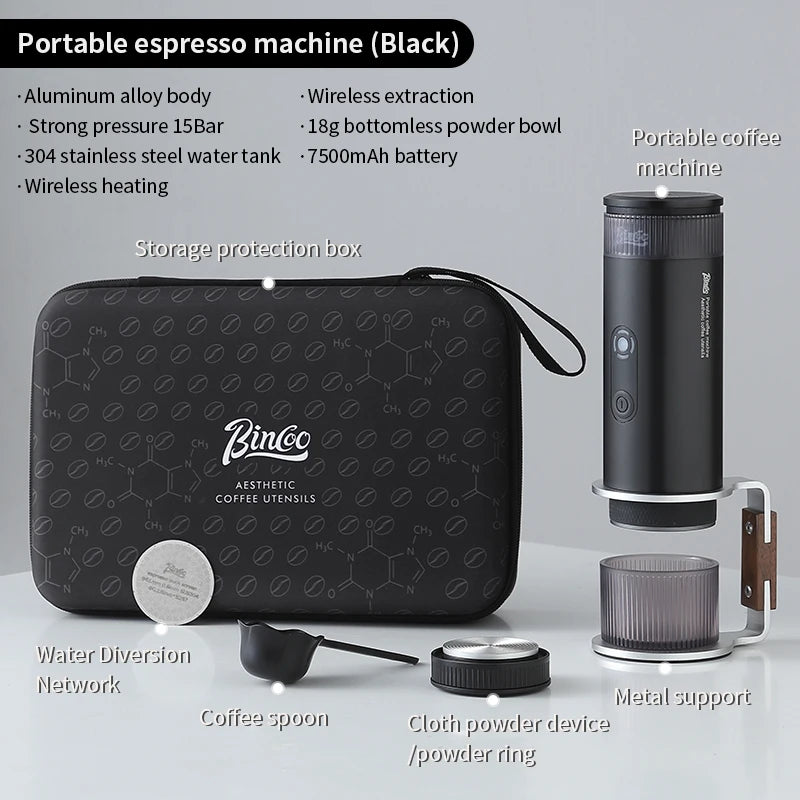 Bincoo Camping Portable Coffee Machine – Electric Wireless Heating for Coffee Lovers - Image 10