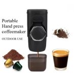 15Bar Portable Hand Press Espresso Coffee Machine – Compact Coffee Maker for Home, Travel, and Outdoors