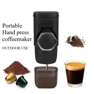 15Bar Portable Hand Press Espresso Coffee Machine – Compact Coffee Maker for Home, Travel, and Outdoors