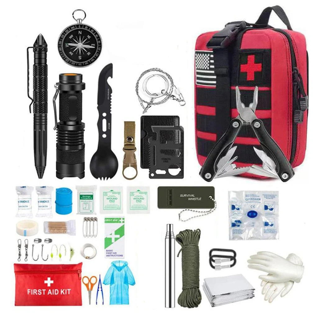 Comprehensive Survival First Aid Kit for Outdoor Adventures - Image 10