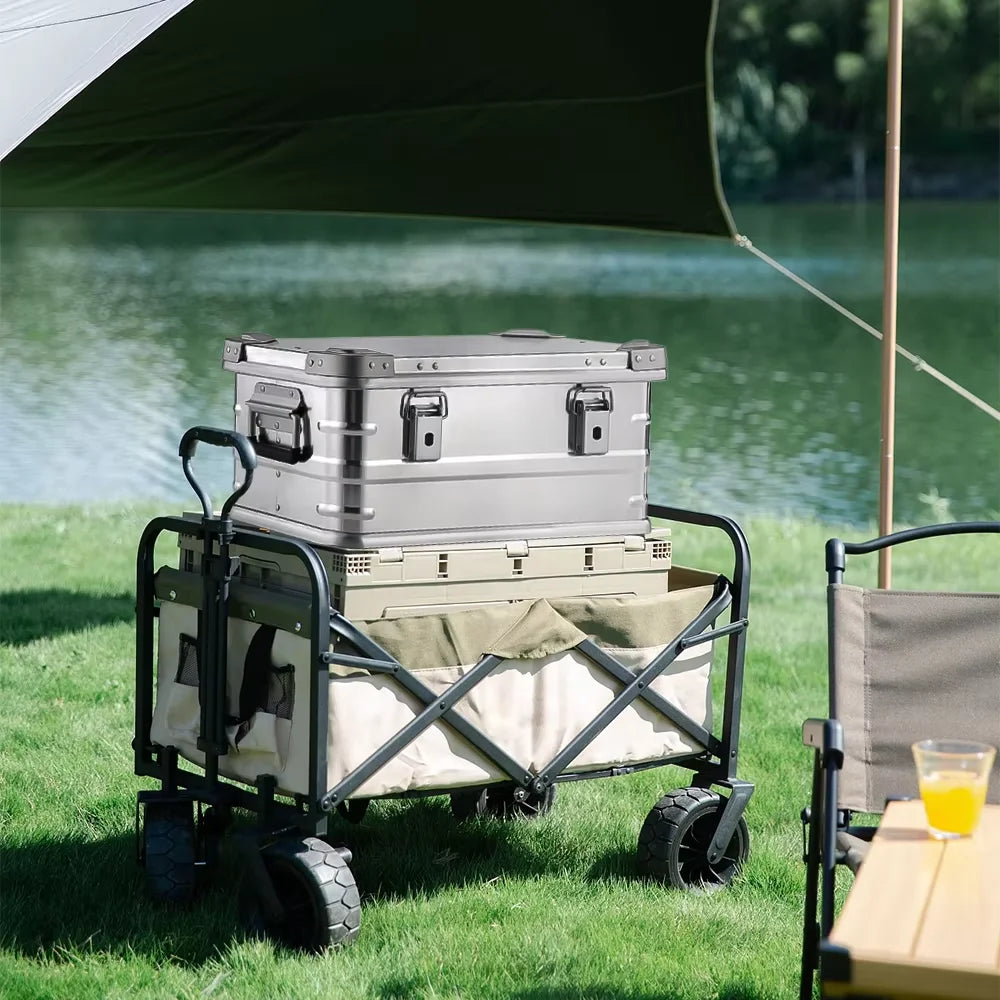 30-80L Aluminum Alloy Large Capacity Storage Box for Outdoor Adventures - Image 2