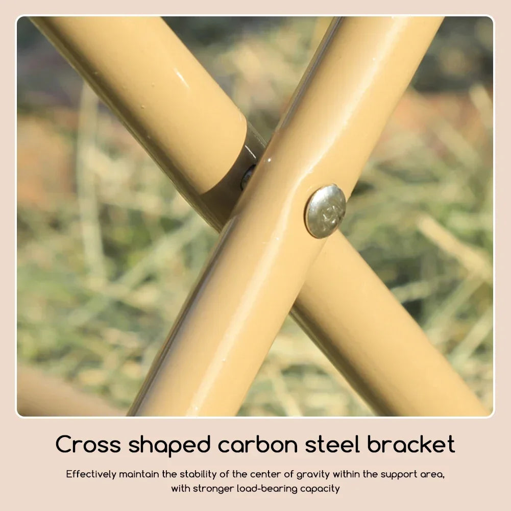 Foldable Backpack Stool – Portable Camping Chair for Outdoor Adventures - Image 3