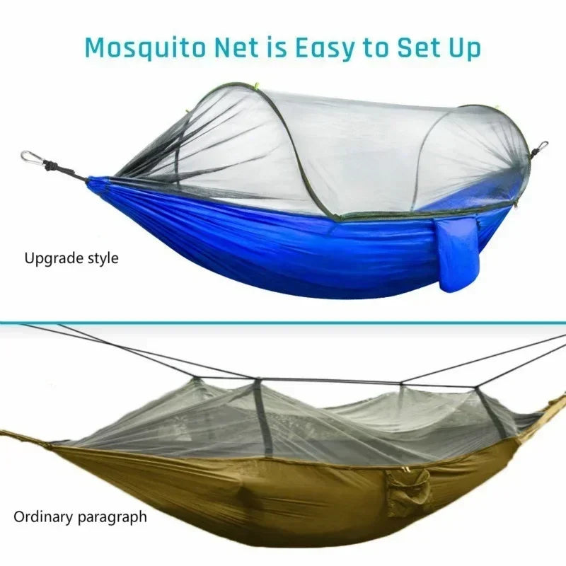 2023 Camping Hammock with Mosquito Net – Lightweight & Portable - Image 4