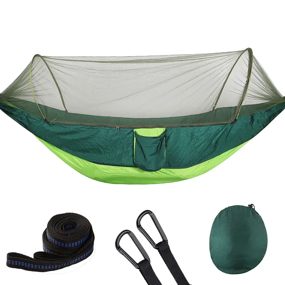 2023 Camping Hammock with Mosquito Net – Lightweight & Portable - Image 8