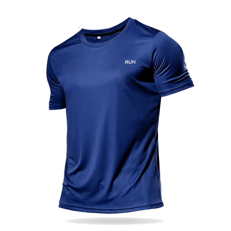 High Quality Polyester Men's Quick Dry Running T-Shirt – Perfect for Fitness and Training - Image 8