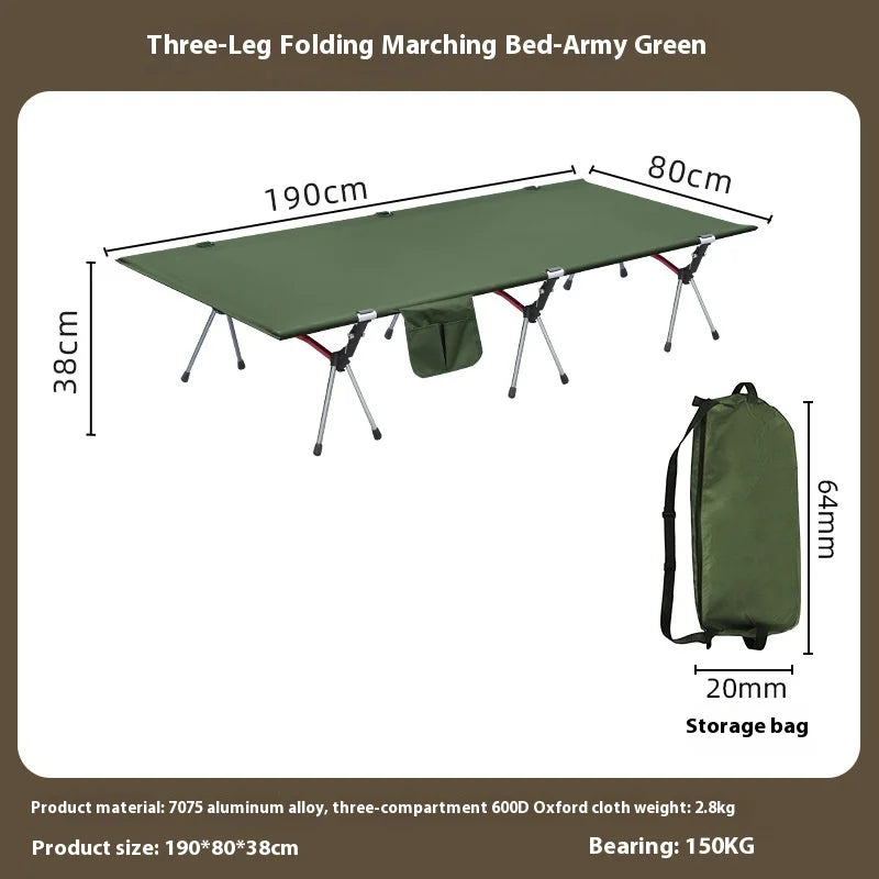 Lohascamping 90cm Widen Ultralight Folding Camping Cot – Portable and Versatile - Image 10