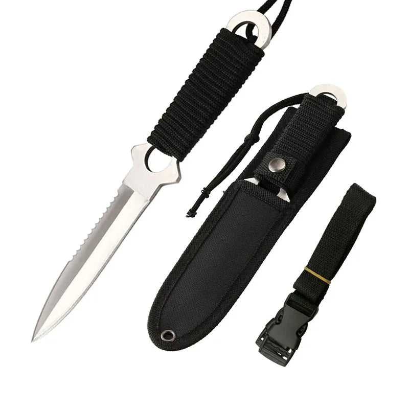 Field High Hardness Sharp Tactical Knife – Portable Wilderness Survival Tool - Image 9
