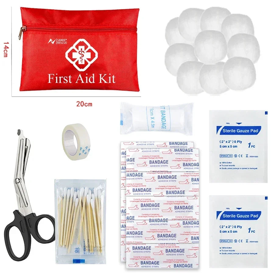 First Aid Kit 26-330 Piece All-Purpose Tactical Emergency Kit - Image 9