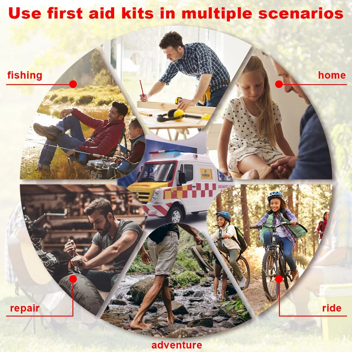 Comprehensive Survival First Aid Kit for Outdoor and Emergency Use - Image 6