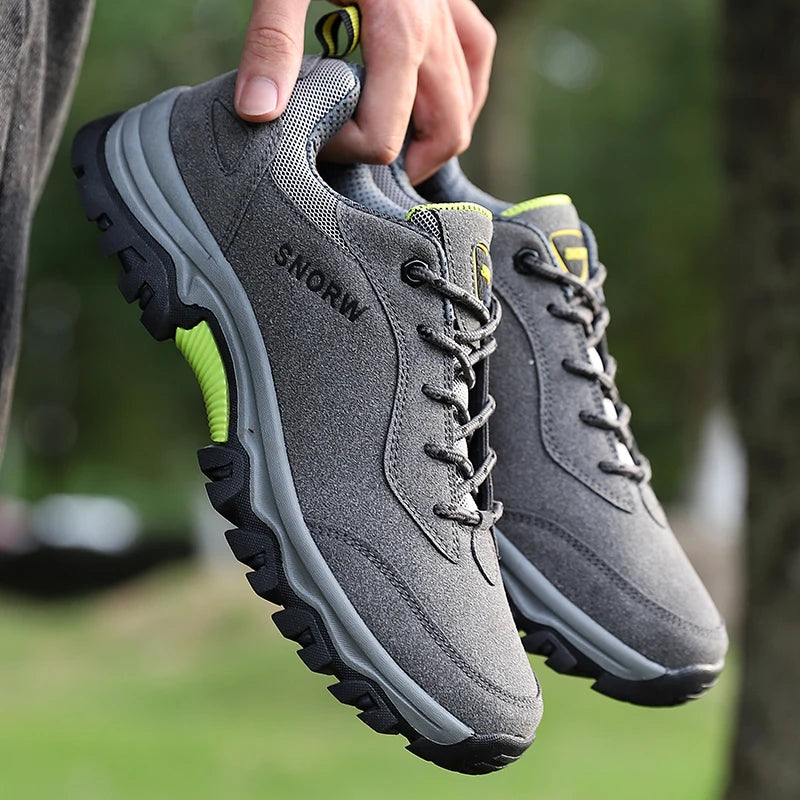 Durable Hiking Shoes for Men – Non-Slip Mountain Climbing Boots - Image 6