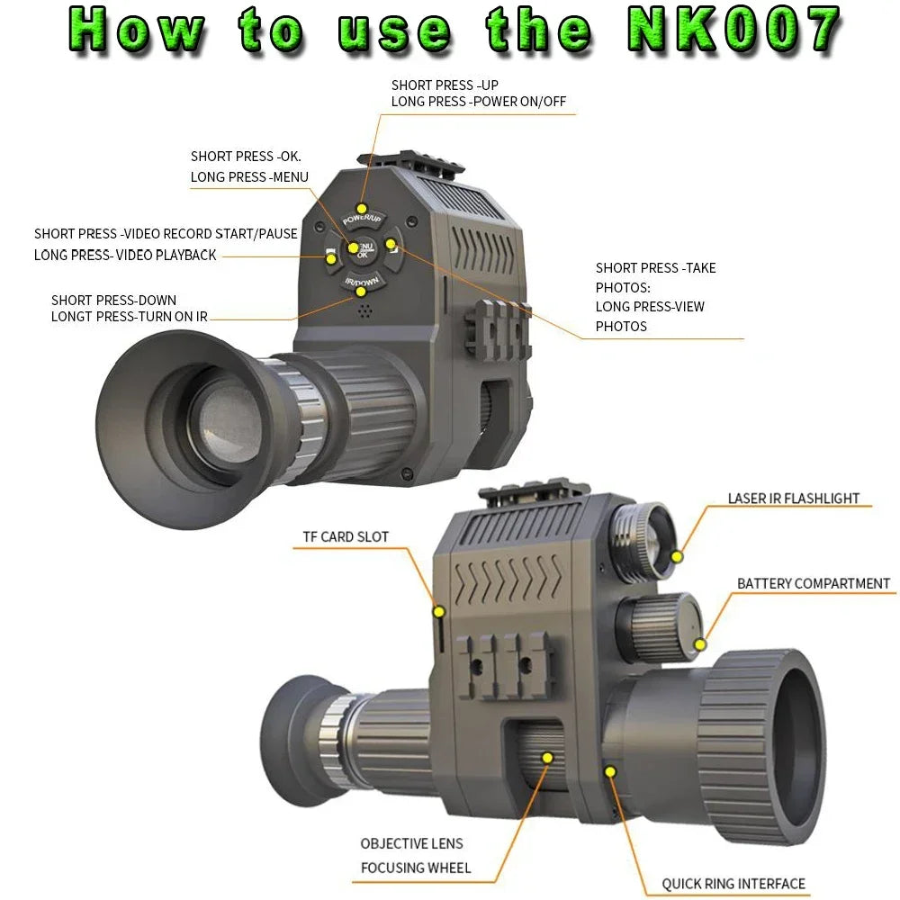 Megaorei NK007plus – Advanced Night Vision for Outdoor Enthusiasts - Image 4