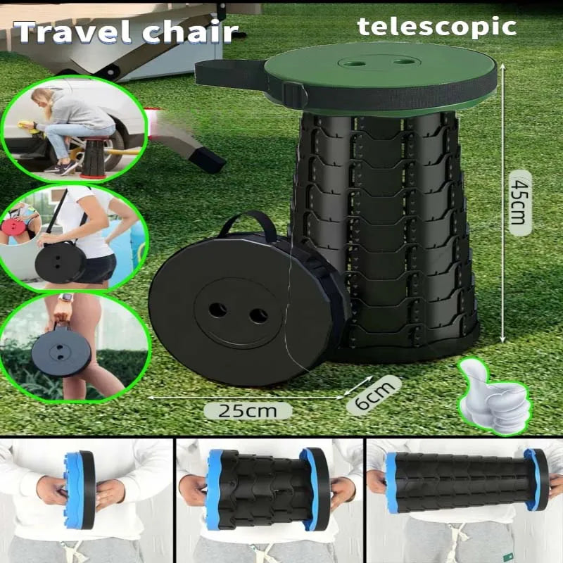 Compact and Versatile Outdoor Stool for Every Adventure - Image 2