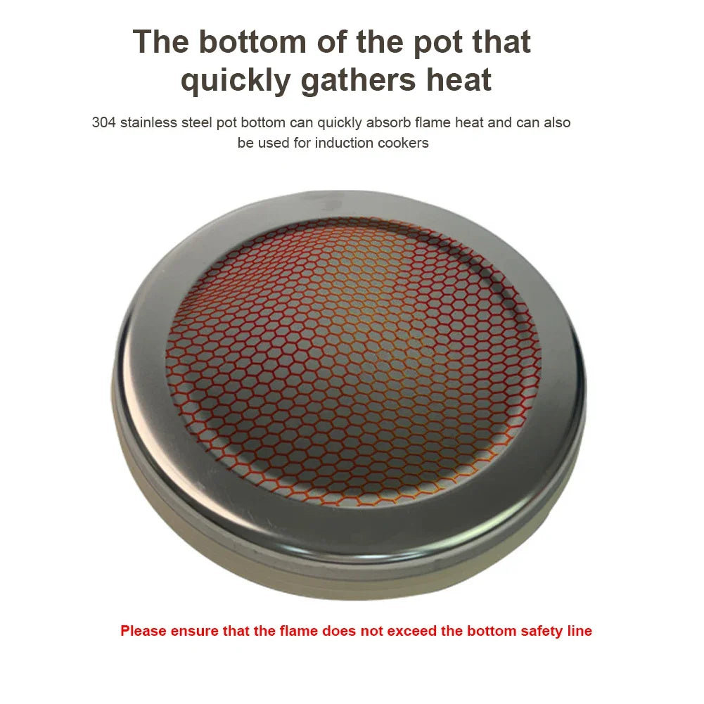 Portable Foldable Silicone Kettle for Outdoor Adventures - Image 5