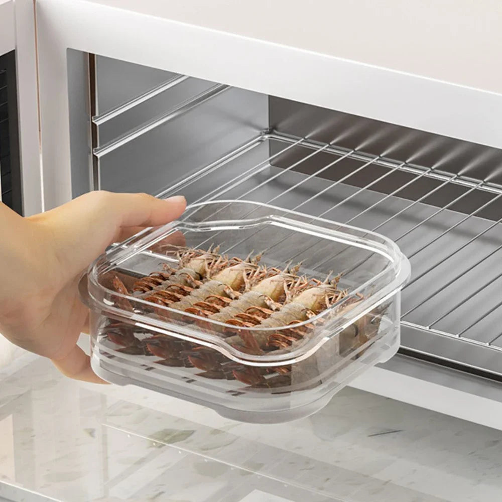 5/1Pcs Mini Transparent Food Storage Containers – Keep Your Fridge Organized - Image 4
